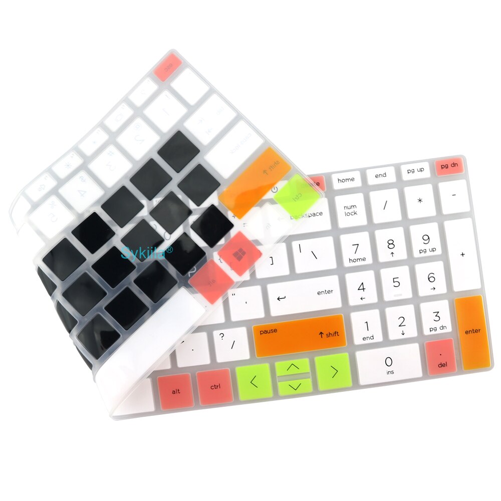 Cubierta de teclado para HP Pavilion 15, funda protectora de silicona, Accesorios para ordenador portátil, CB 15-CC 15-CD 15-Ck 15-CX 15-AB 15-AU