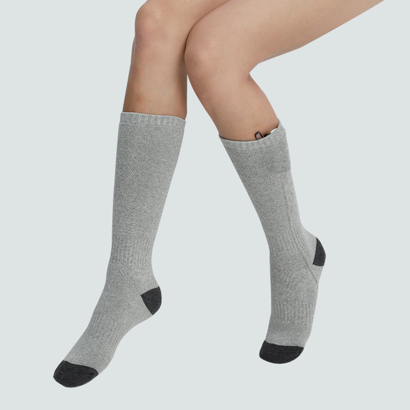 2 Lithium Battery+adjust Thermal Cotton Heated Socks 1Pair Outdoor Winter Skiing Bicycle Foot Warmer Electric Sport Warming Sock