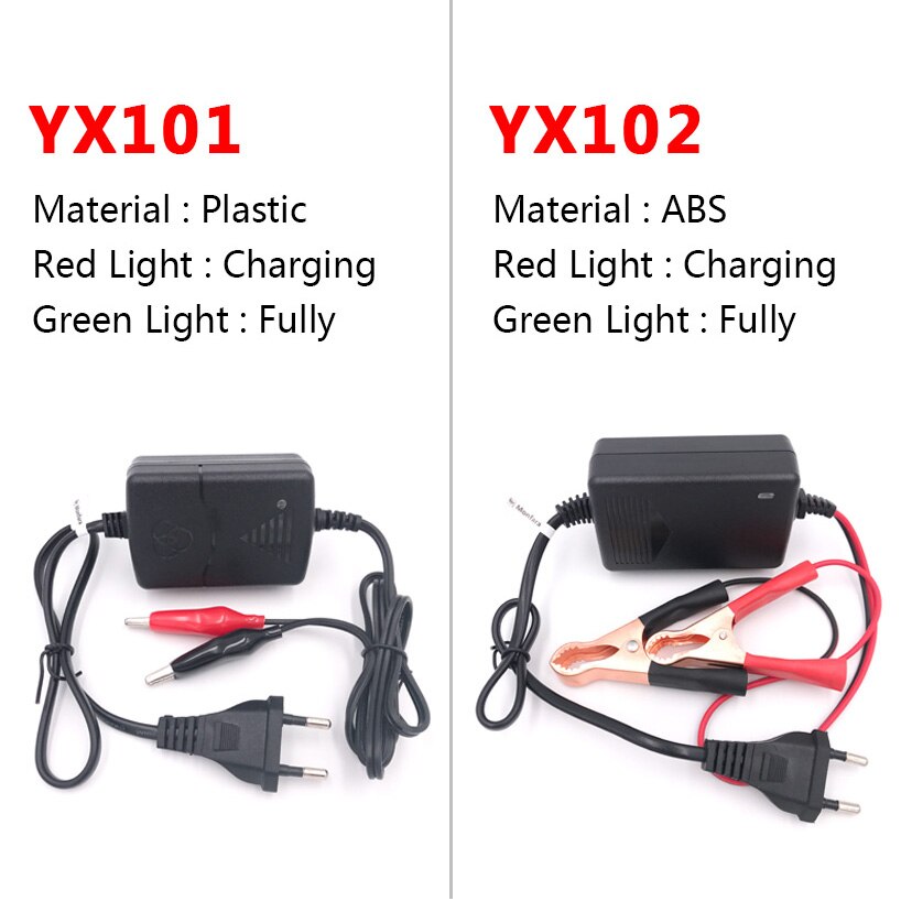 12 Volt Car Battery Charger 12V Motor Smart Fast Power Charge Adapter Moto Lead Acid Storage Cell Auto Batterie Charging 12 V
