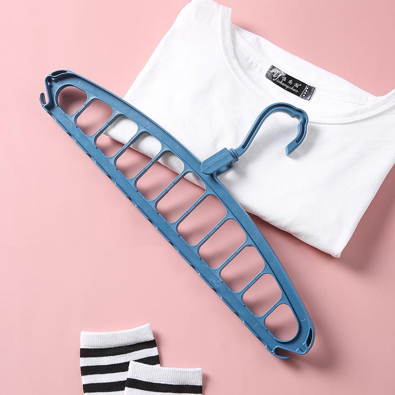 Clothes Hanger Multifunctional Rotary Hanger Home Balcony Wardrobe Rotating Non-Slip Dry Frame Organizer Hangers For Clothes
