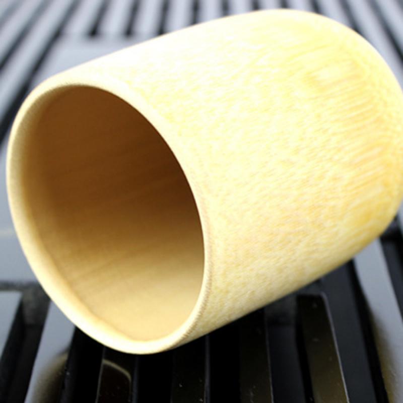 6 * 7.5cm Natural Bamboo Drinking Cup Tea Water Bamboo Cup Tea Cup Household Products