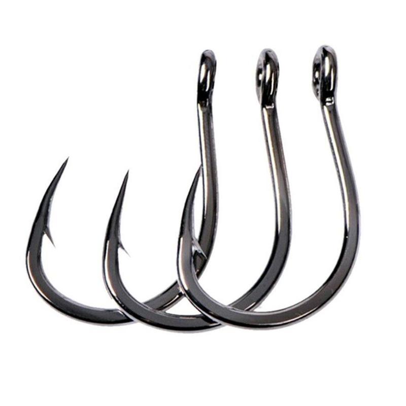 100 Mustad #3 – Ganci Esca Doppia Punta Cava – Anelli Bronzati – Nuovo Vecchio Stock (Norvegia 35881)