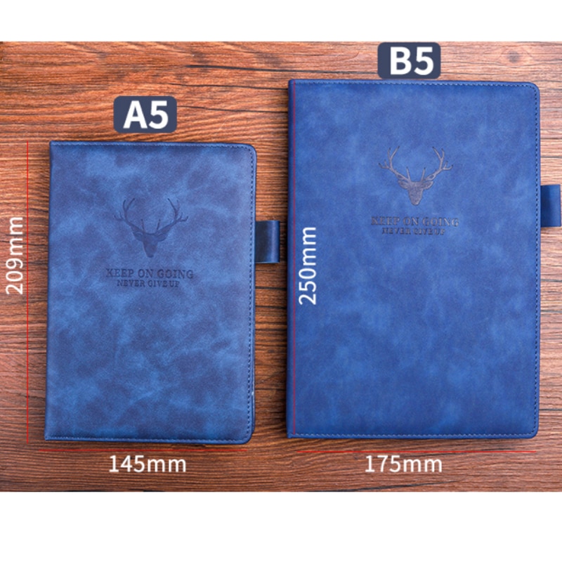 360 Pages Thick A5 B5 Journal Notebook Daily Business Office Work Notebook Simple Thick College Office Diary School Supplies