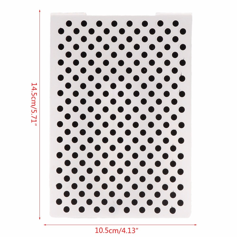 Plastic Embossing Folder Template for DIY Scrapbook Photo Album Card Paper Craft Dot Pattern-S001