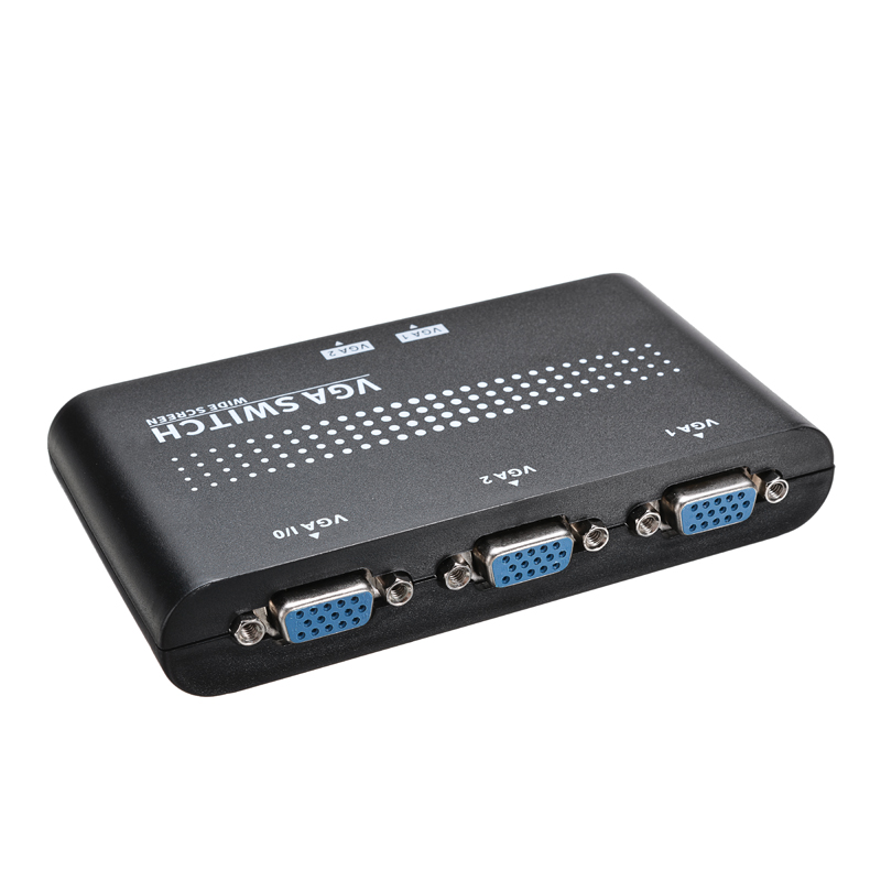 Mayitr Mini 2 Port VGA Selector Box 2 In 1 Heraus VGA/SVGA Manuelle Sharing Switch Switcher Für LCD PC