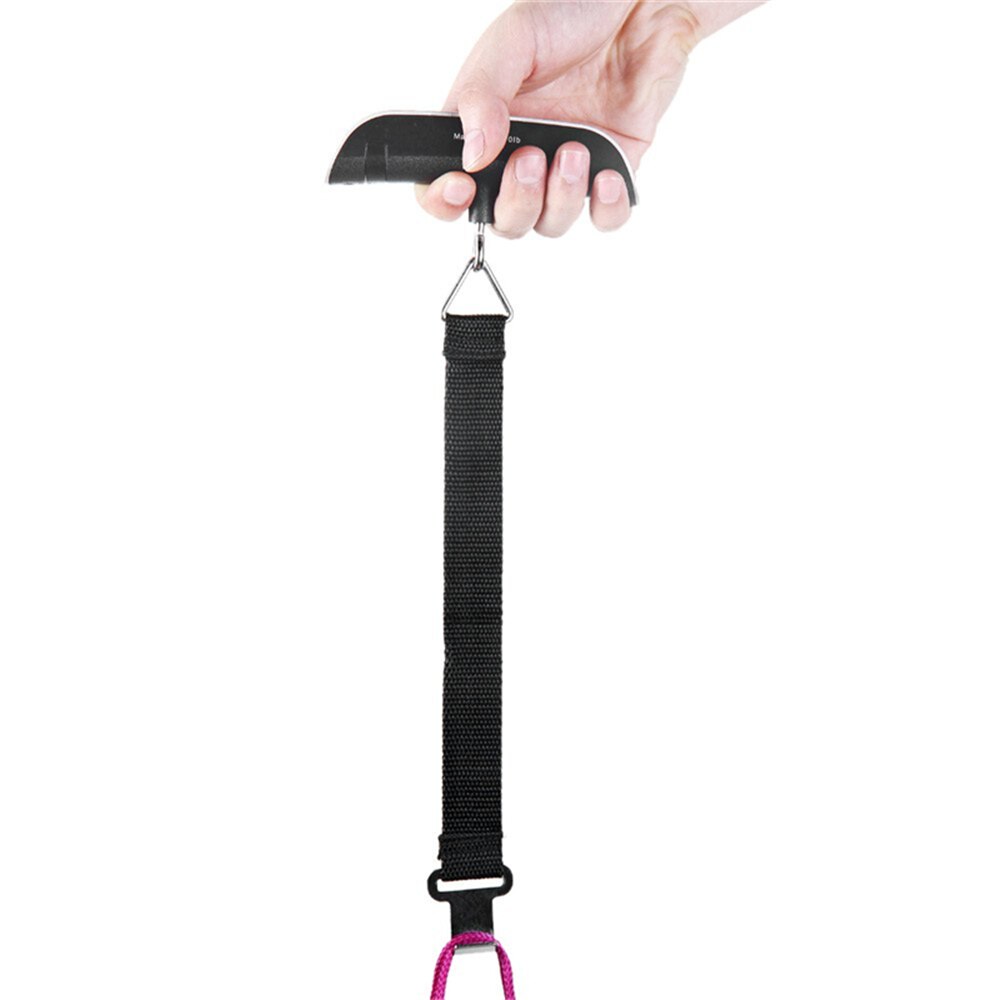 Bagage Schaal Elektronische Lcd Digitale Weegschaal 10G-50Kg Opknoping Bagage Reistas Schalen Evenwicht Gewicht Thermometer Draagbare