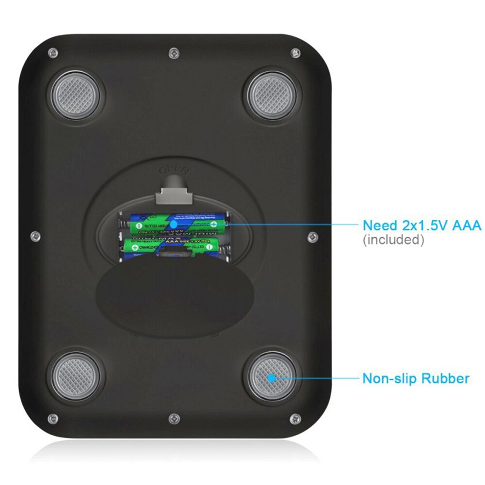 5kg/10kg rustfrit stål digital elektronisk skala husholdningskøkken, der måler vægt volumn madskalaenhed