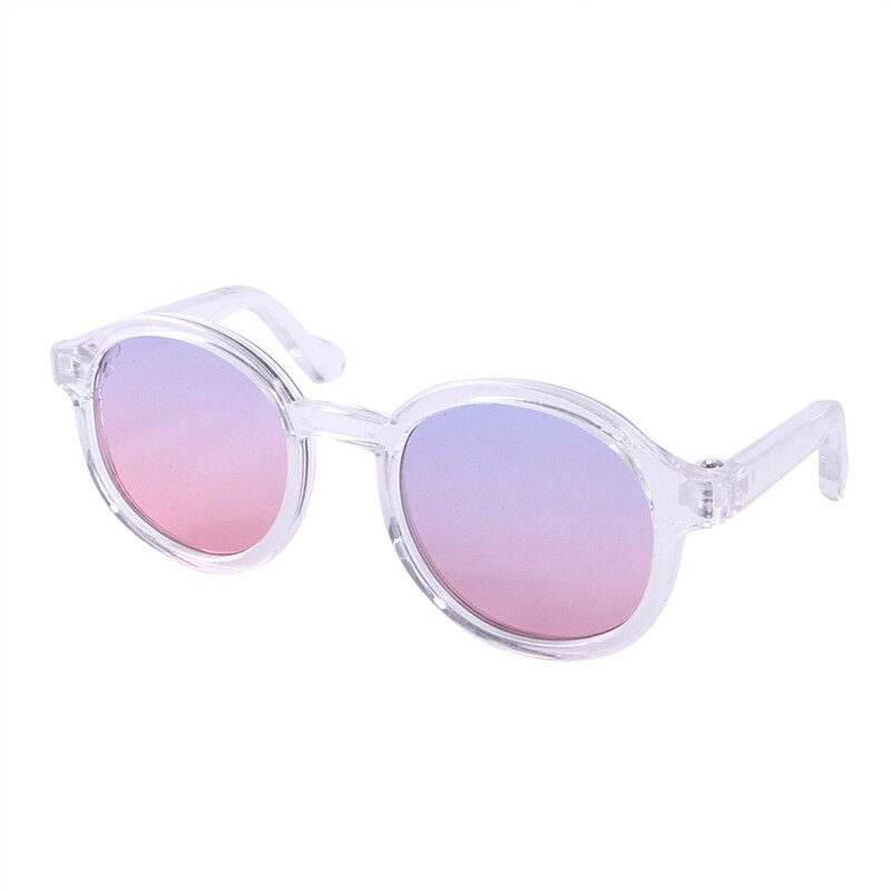 Funny Pet Cute Glasses Plastic Transparent Cat Sun Glasses Dog Teddy Personality Pet Dress Up Pet Supply Decoration Accessories: Blue