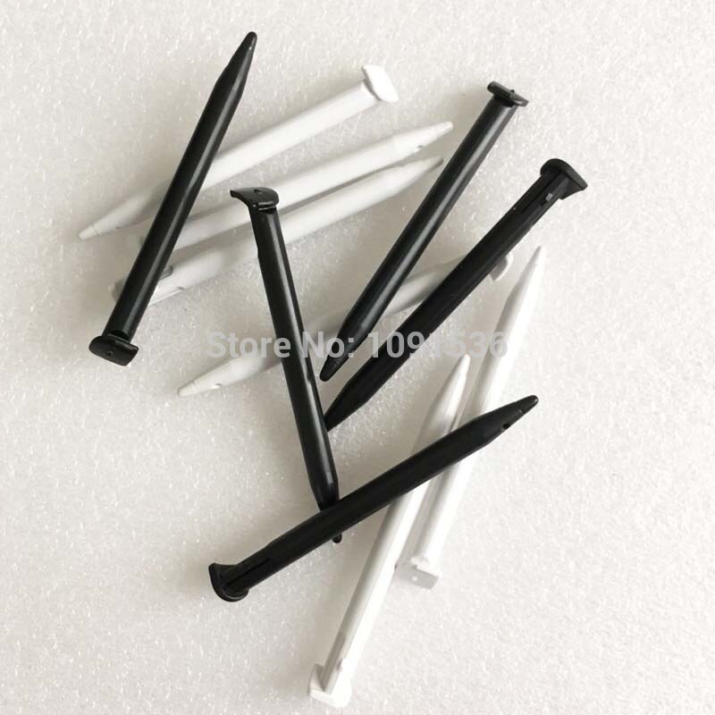 Czarny biały plastik dotykowy rysik dla konsoli Nintendo nowy 2DS LL/2DS XL