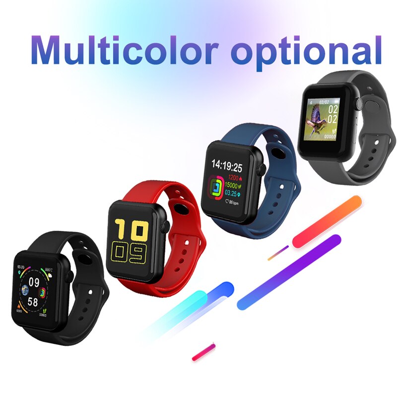 Vuxen smart klocka telefon fitness tracker för kvinnor män 1.4 tum smartwatch silikon armband för ios elektronisk leksak