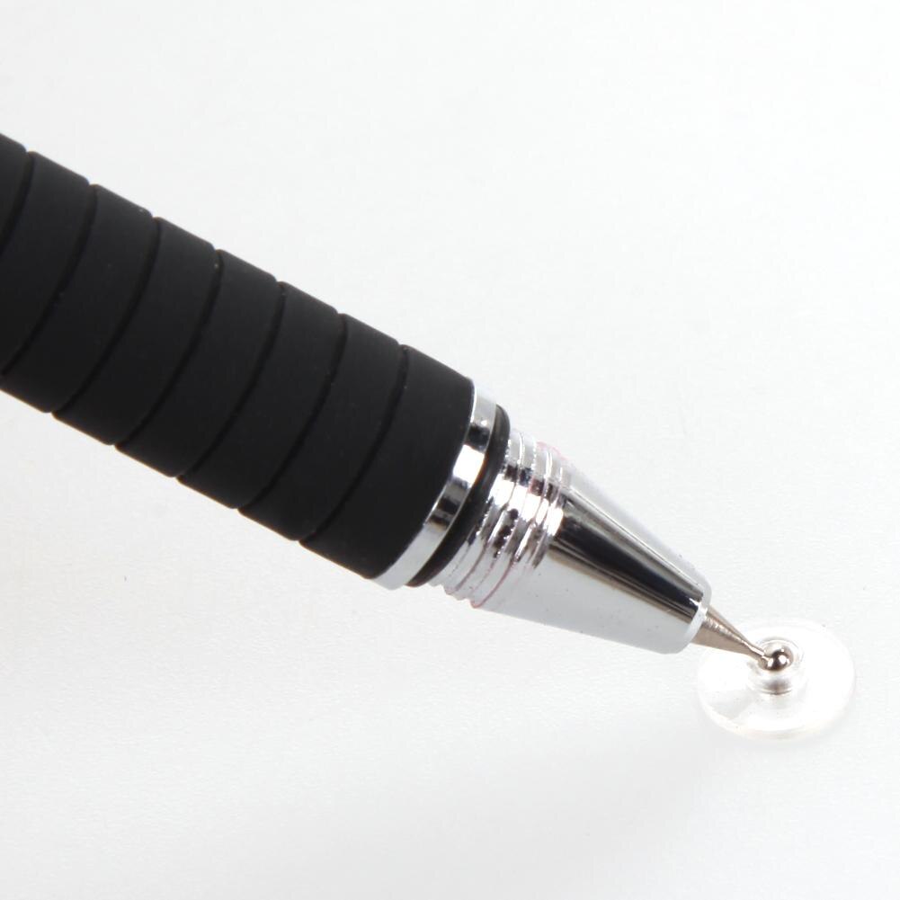 Universal Capacitive Touch Screen Pen 2 in1 Precision Pen For iPhone iPad Smartphones Tablet Multifunction Touchscreen Pen Red