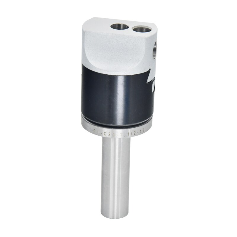 Tige d'alésage droite C20 20mm pour F1-12, F1-18, tête d'alésage F1-25, filetage de connexion: 1-1/2 "-18
