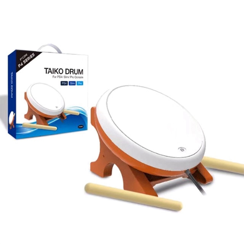 Mini Taiko No Tatsujin Master Drum Controller Traditional Instrument for Sony PS4 Slim Pro