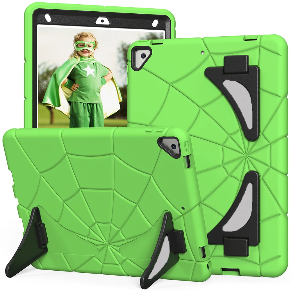 EVA Stand Case Voor iPad 10.9 10.2 9.7 10th 9th 8th 7th 6th 5th Generation Kids Schokbestendig Tablet Pro 11 2024 Air 5 4 3 2 Cover