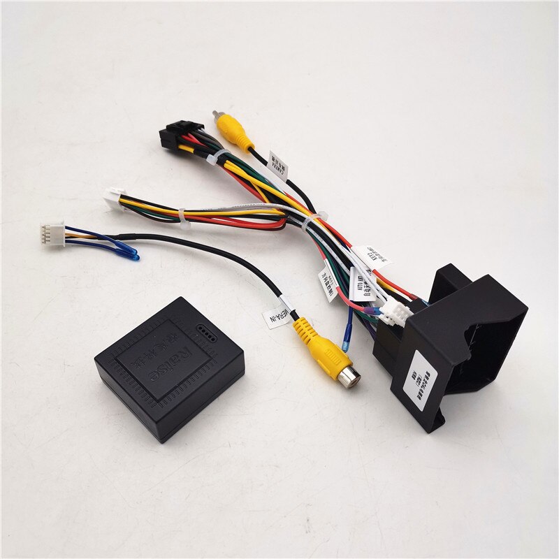 16 Pin Car Android Stereo Wiring Harness With Canbus Box For Peugeot 3008/ For Citroen C4 For C-Quatre For C4L/C3 XR/C5/DS6