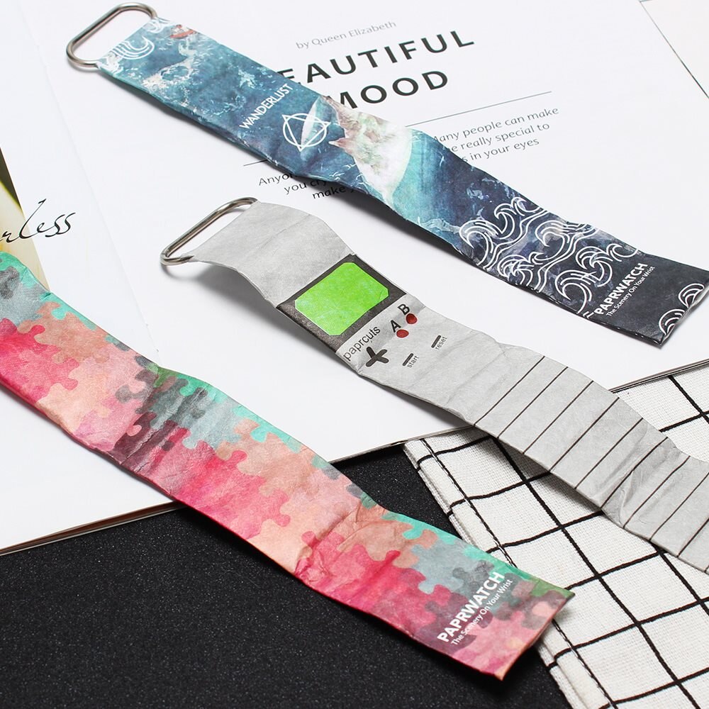 Led Newspaper Watch Diy Waterproof Men Or Women Couple Watches Magnetic Simple Digital Watch Relogio Masculino