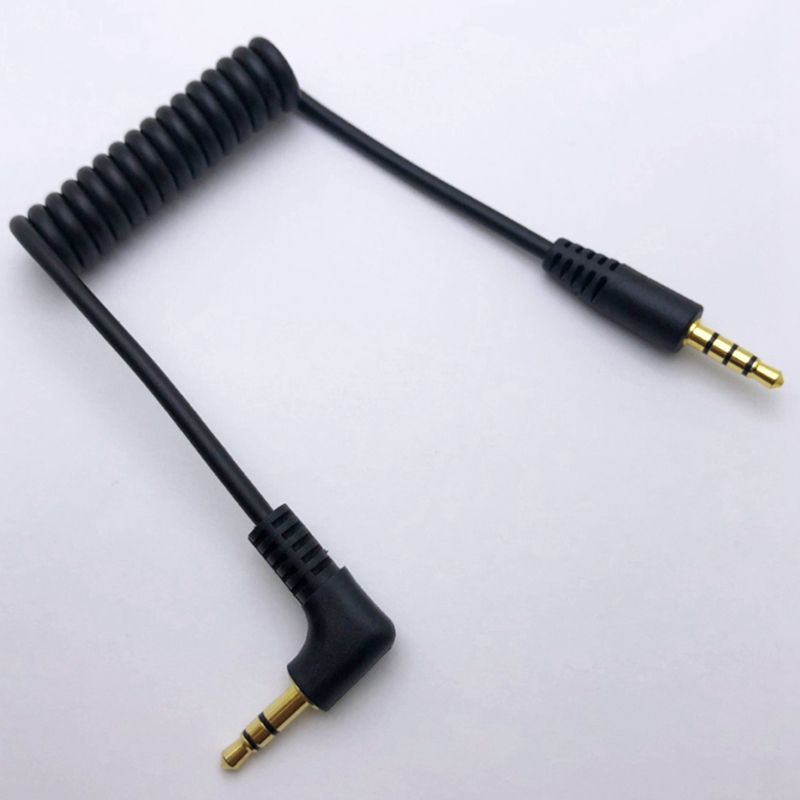 3.5mm o Cable - Dual Male 3.5mm TRRS to TRS Universal Cable for Microphones