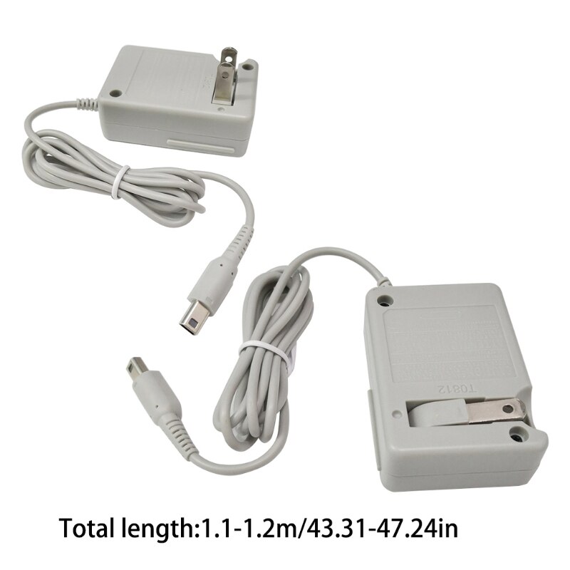 Enchufe cargador de viaje adaptador de cable de alimentación para Nintendo DS Lite NDSL 2DS 3DS Y5LB