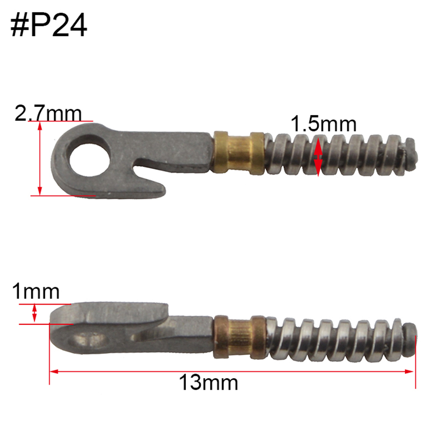 500 Stuks Hoge Nikkel Bril Lente Scharnier Reparatie Gebroken Brillen Lente Insert Accessoires Verschillende Modellen