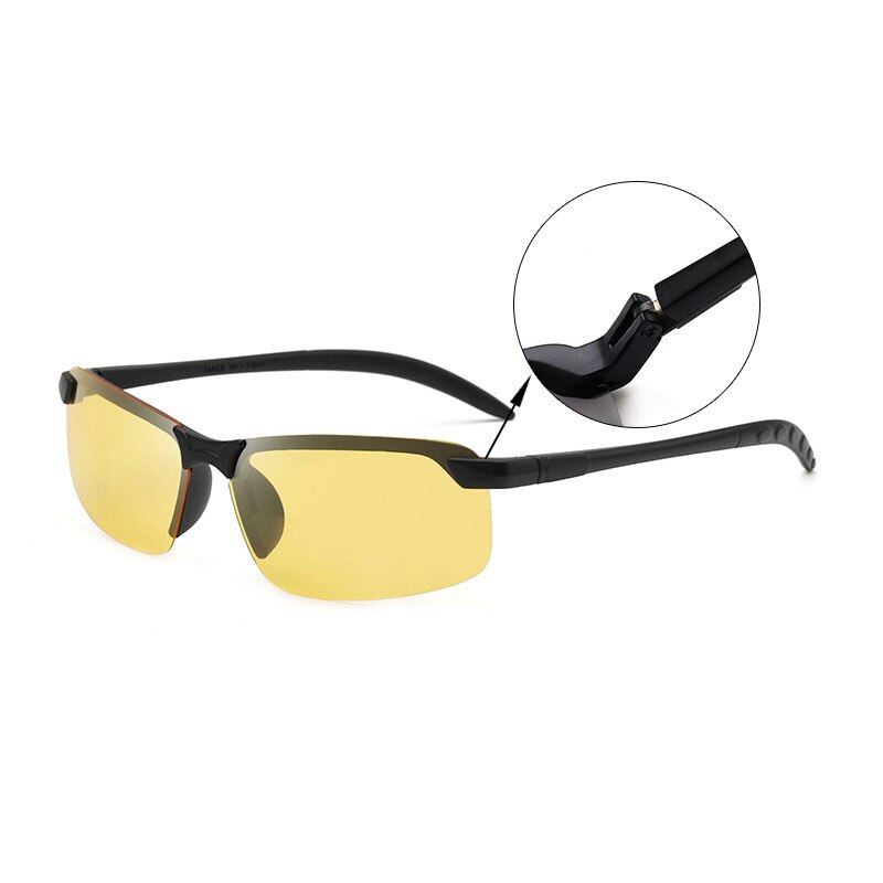 Frames Driver Safe Wear Driving Eye Protecting Night Vision Sunglasses Clear At Night Light