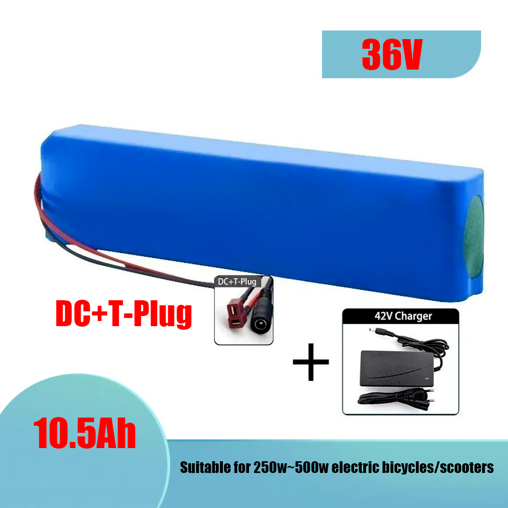 18650 36-V-Lithium-Ionen-Akku, 10s3p, 7,4 Ah, 10,5 Ah, 14 Ah, verkauft mit 42-V-2-A-Ladegerät baterias litio 36 V, geeignet für Roller: Silber