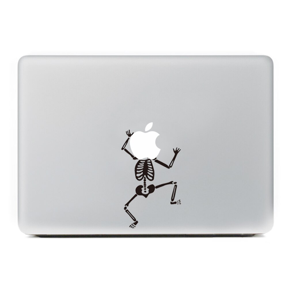 Dansen skelet Laptop Sticker voor MacBook Decal Air/Pro/Retina 11 "13" 15 "Computer Mac Cool skin Pegatina para notebook