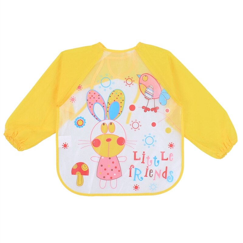 Baby Slabbertjes Waterdicht Lange Mouwen Schort Cartoon Patronen Voedings Smock: Stijl 5