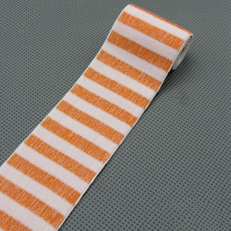 2 mètres bande élastique bandes 40mm sangle élastique Ribbbons vêtements sacs pantalons élastique en caoutchouc sangle bricolage accessoires de couture: orange
