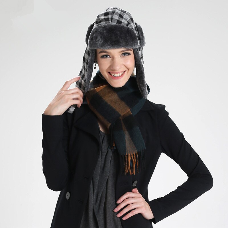 Pet voor de winter, trappermuts, uniseks, winddicht, wintermuts met