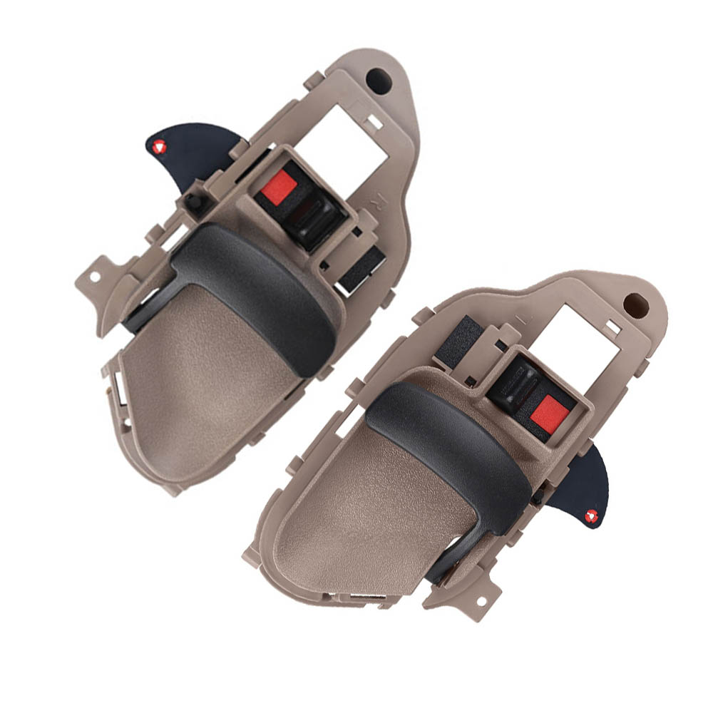 Para Chevy Chevrolet GMC camión Yukon Tahoe Suburban 1995 1996 1997 1998 1999 manija de puerta Interior 15708043 15708044: Castaño