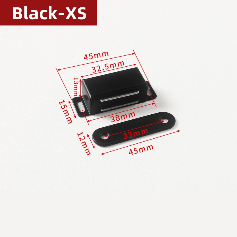 Magnetic Door Catch Strong Heavy Duty Cabinet Catches Cupboard Wardrobe Magnets Door Latch Catch Furniture Stopper Hardware: Chrome