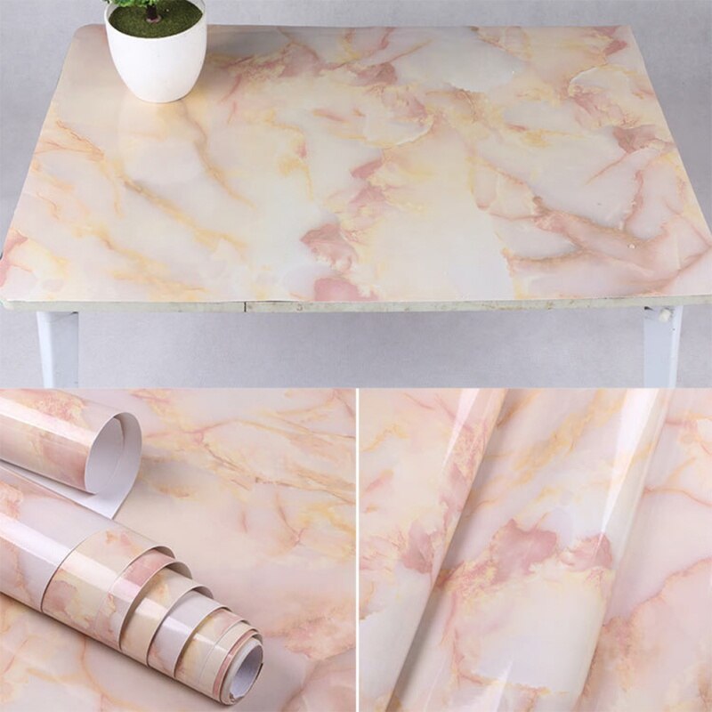 Kitchen Backsplash Wallpaper Stickers, Waterproof Self Adhesive Aluminum Foil Oil Proof Heat-resistance Wall Stickers For Decor