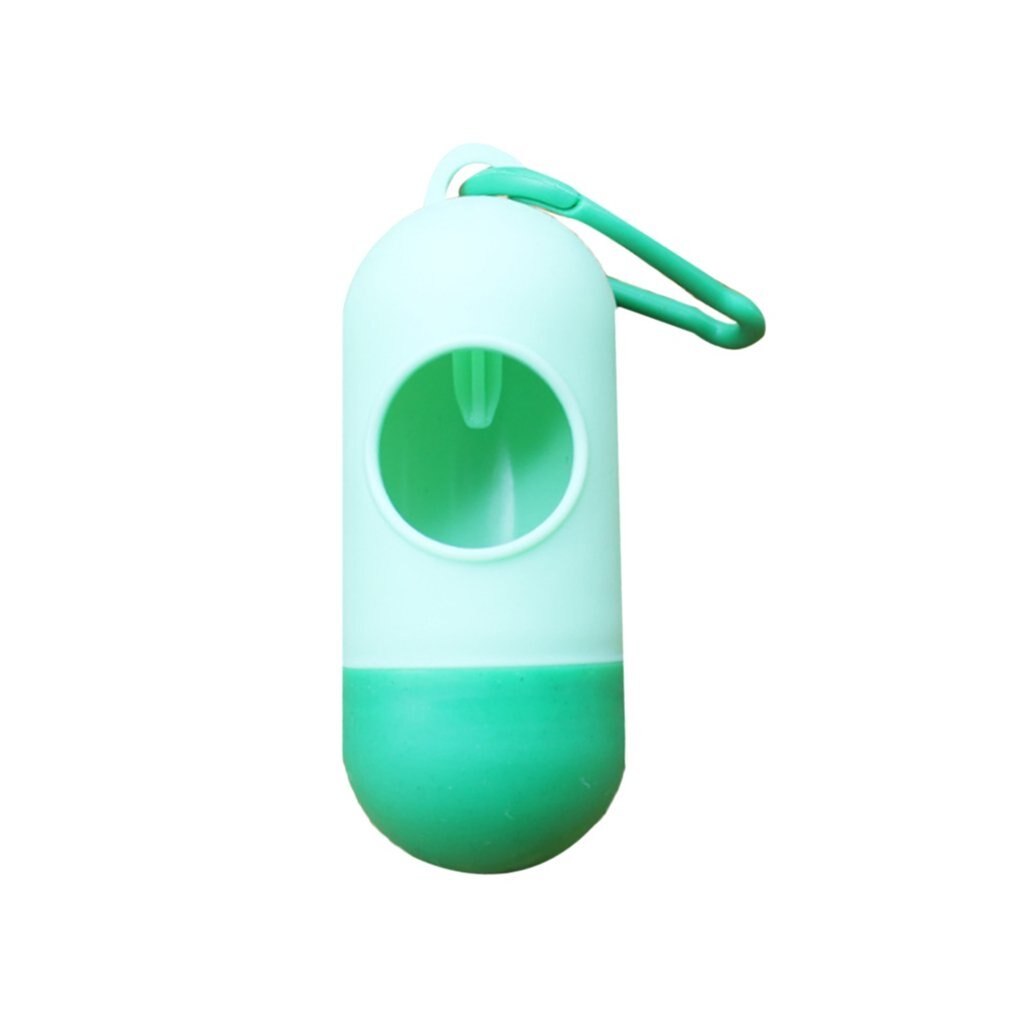 Pet Waste Bag Dispenser For Dog Waste Bag Holder - Plastic Garbage Bag Dispenser Carrier Case，Dog Pet 1 Roll Waste Poop Bags