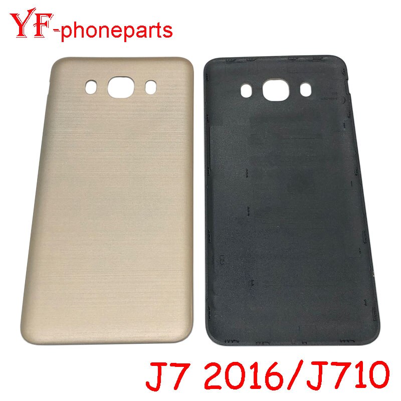 Middle Frame For Samsung Galaxy J7 J710 Housing Front Frame Middle Frame + Back Battery Cover + Camera Lens Repair Parts