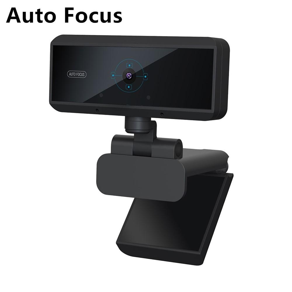 Full Hd 1080P Autofocus Webcam Digitale Webcam 5 Megapixel Web Camera Usb Webcam Voor Computer Met Microfoon voor Video-oproep