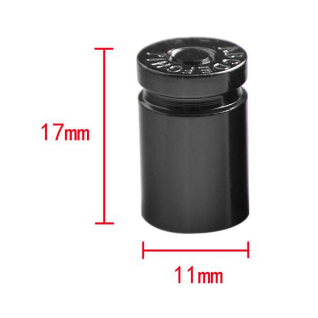 4 Stuks Auto Band Steel Flesdop Aluminium Universele Wiel Band Steel Flesdop Dust Covers Voor Voertuig Vrachtwagen Motorfiets bike 11x17mm