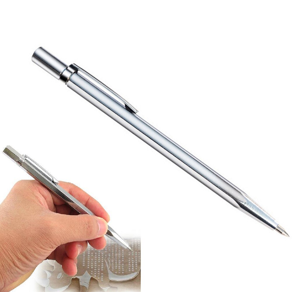 4 Pcs Tungsten Carbide Scribe Etching Engraving Pen Carve Engraver Scriber Tools for Stainless Steel Ceramics and Glass