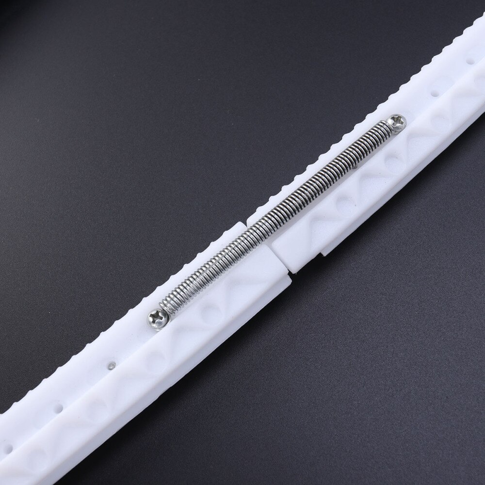 Ice Skate Guards - Adjustable Ice Hockey Blade Protectors - Pair - White