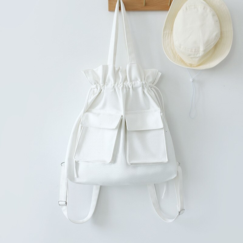 Damesrugzak waterdicht nylon zachte handgreep stevige multi-pocket reistas met rits schooltas