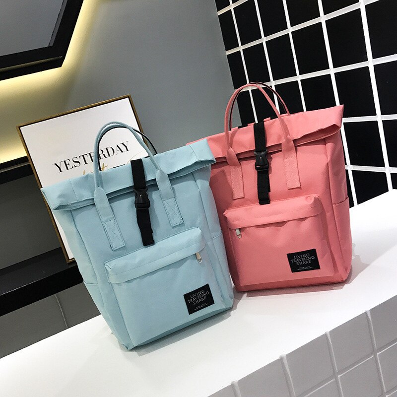 Women Backpack for School Teenagers Girls Stylish School Bag Ladies Travel Bagpack Female Bookbag Mochila rucksack