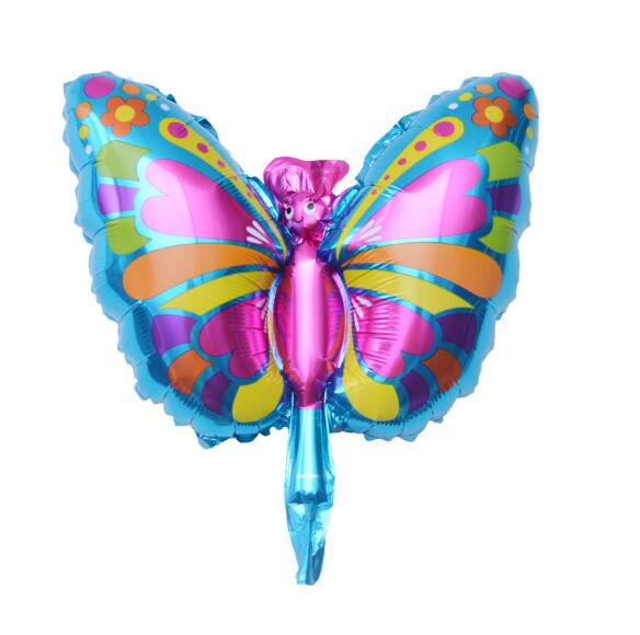 1 stücke Große Luftballons Tiere panda Fuchs Glücklich Geburtstag festival Dschungel Party Kinder Baby Dusche Dekorationen Helium Ballon: butterfly