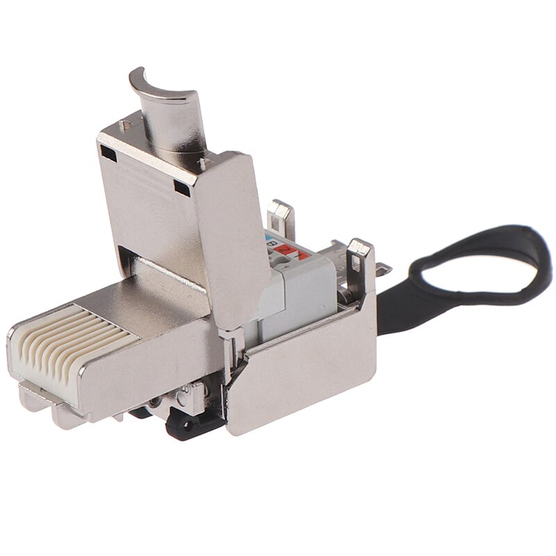 8P8C RJ45 Connector Compatible with Cat6/Cat6A/Cat7/Cat8 Termination Plug