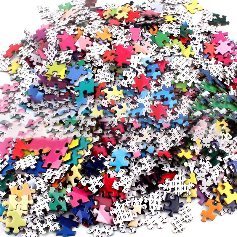 1000 Stuks Puzzels Ronde Legpuzzels Zodiac Vloer Puzzel Kids Voor Home Decor-Twaalf Sterrenbeelden