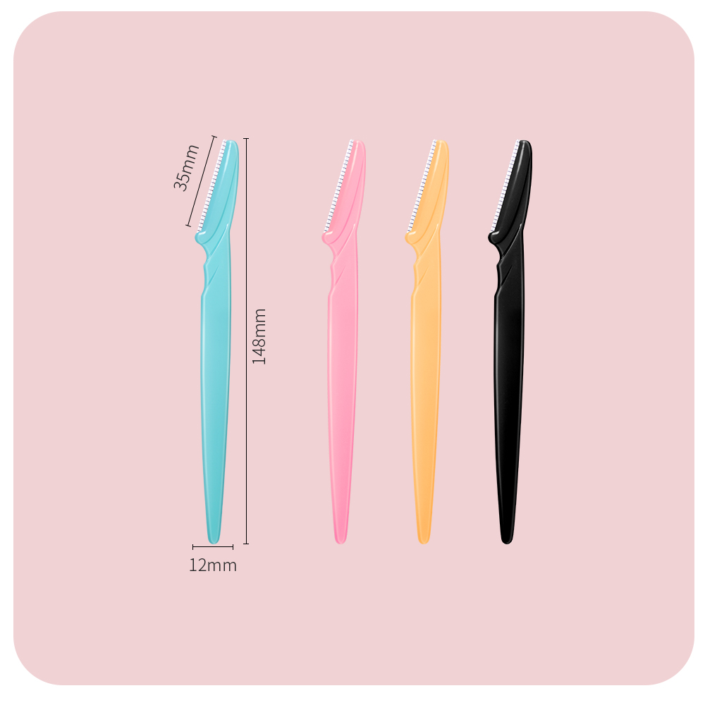 ANNAFRIS 5/10/15 Stuks Wenkbrauw Trimmer Blade Scheerapparaat Draagbare Gezicht Scheermes Ontharing Snijders Veiligheid vrouw Eye Brow Vormgeven Mes