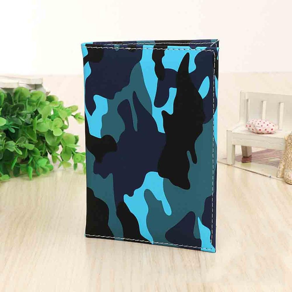 2020 unissex capa de passaporte de viagem dos homens das mulheres couro do plutônio passaporte titular carteira camuflagem impressão caso de passaporte porta pasaporte