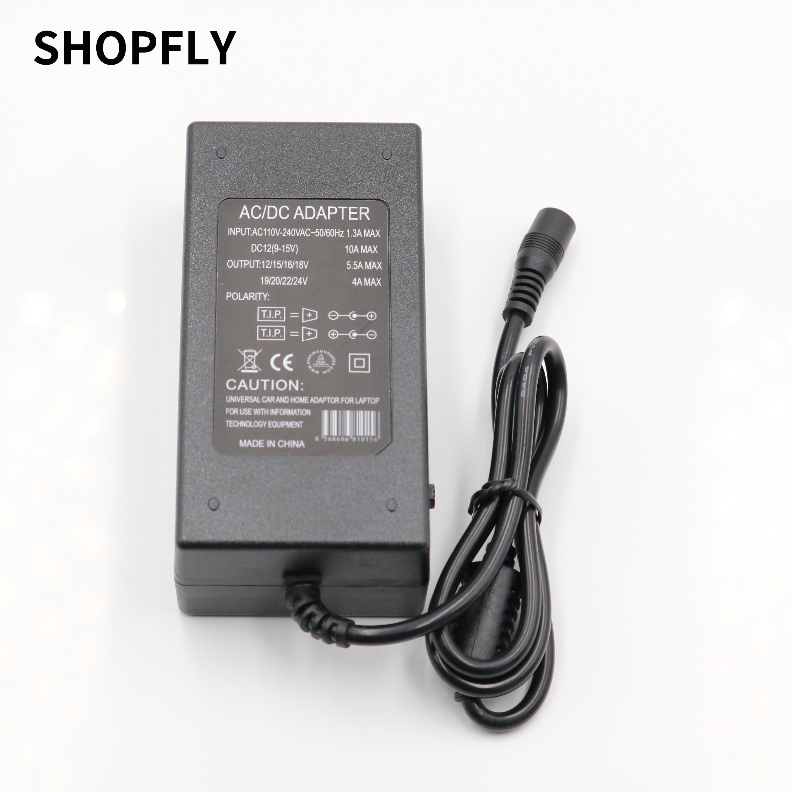 96W Universal Laptop PC Netbook Netzteil Ladegerät 110-220v AC Zu DC 12V/15V/16V/18V/19V/20V/24V Laptop Ladegerät Adapter