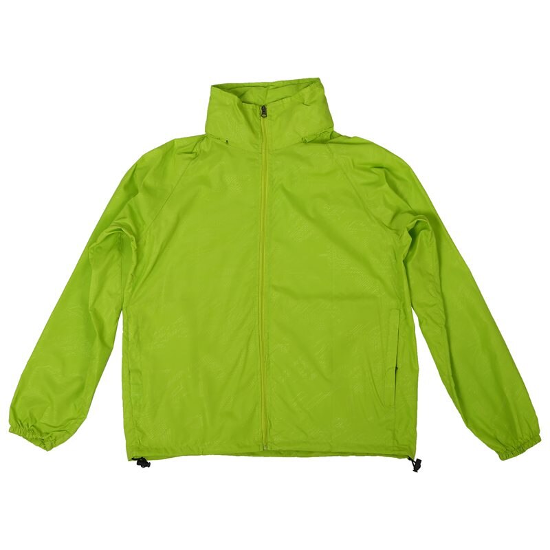 Udendørs unisex cykling løb vandtæt vindtæt jakke regnfrakke -frugtgrøn,xxxl