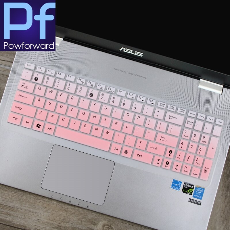 15,6 pulgadas cubierta del teclado del portátil Protector para Asus ROG X556U X556UR X556UB X556UQ X556 x555ld x555lf X555 x554l portátil de juegos