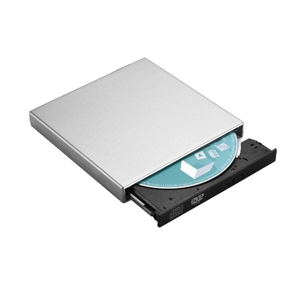 Graveur de DVD externe externe USB 2.0, lecteur combiné, pour ordinateur portable, PC de bureau