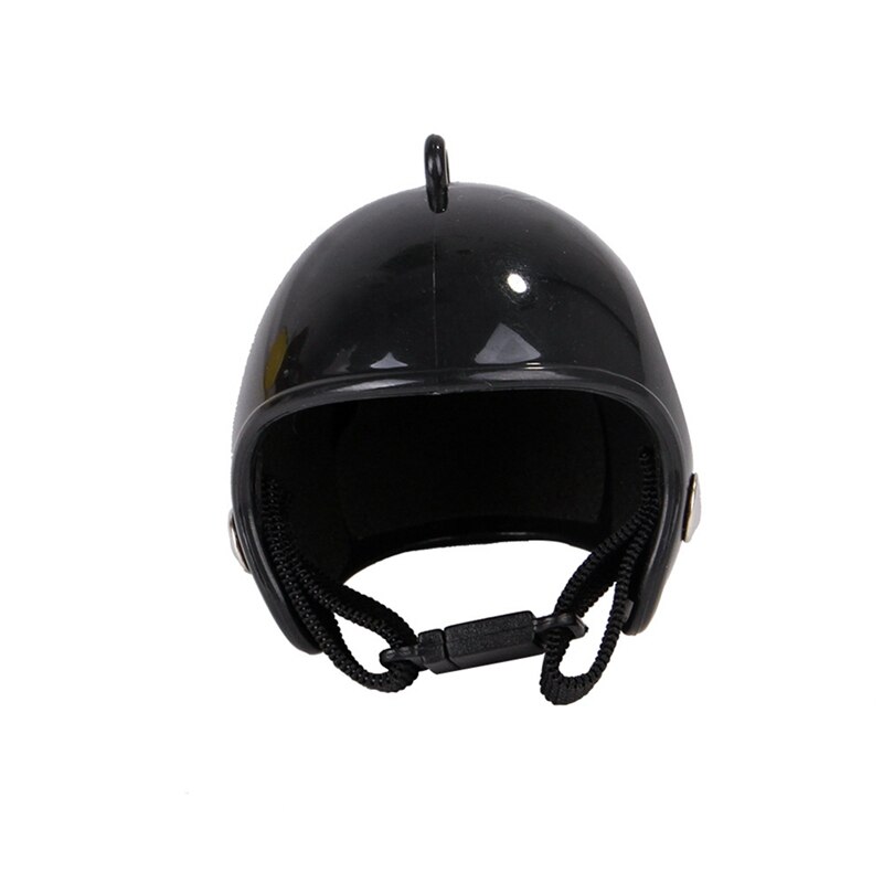 1 pièces en plastique mignon poulet chapeau poulet casque Protection couvre-tête petit animal de compagnie casque oiseau couvre-chef fournitures pour animaux de compagnie chapeau Costume: D